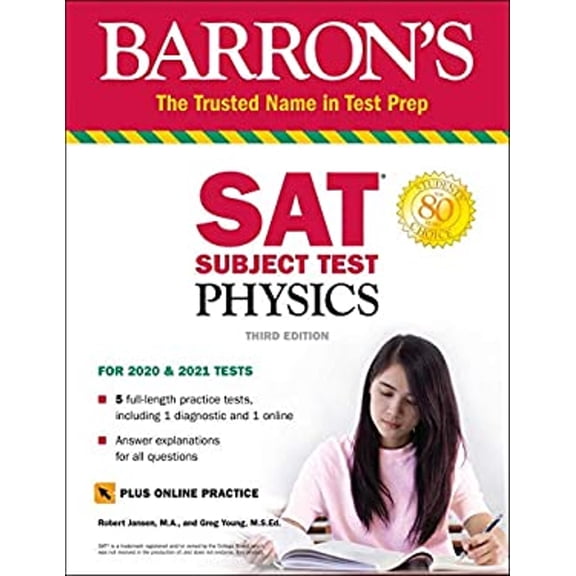 Pre-Owned SAT Subject Test Physics with Online Test (Paperback) 1506251129 9781506251127