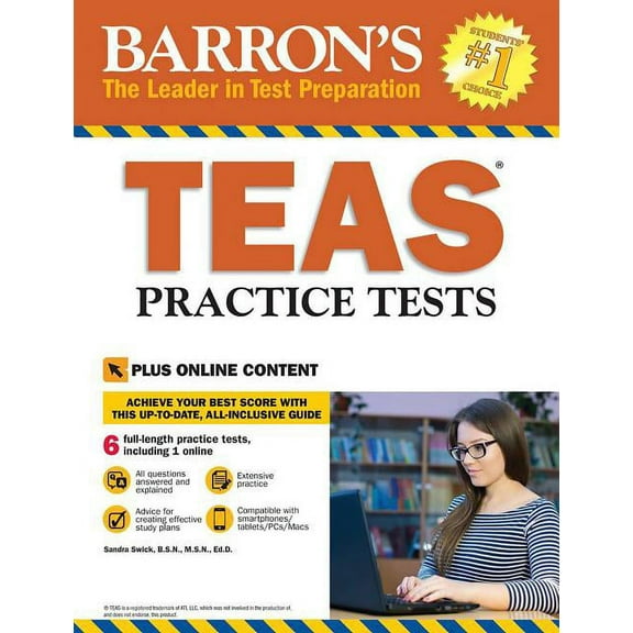 Barron's Test Prep: TEAS Practice Tests with Online Tests (Paperback)