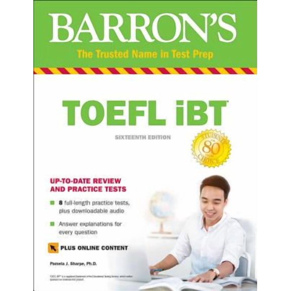 TOEFL IBT with Online Tests & Downloadable Audio