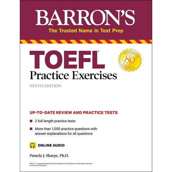 Barron's Test Prep: TOEFL Practice Exercises (Paperback)