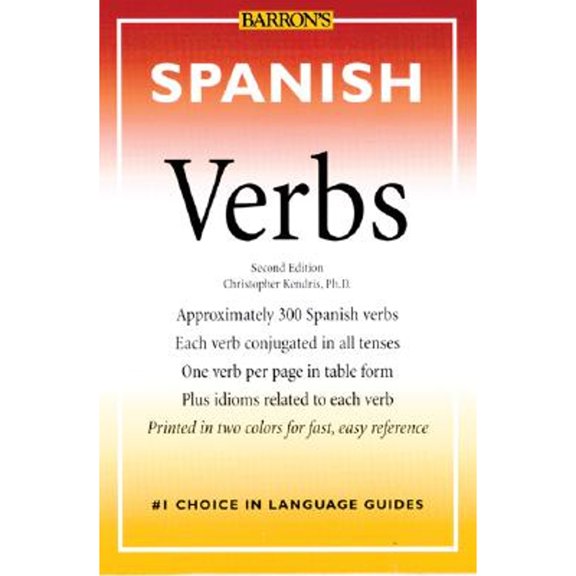 Pre-Owned Spanish Verbs (Paperback) 0764113577 9780764113574
