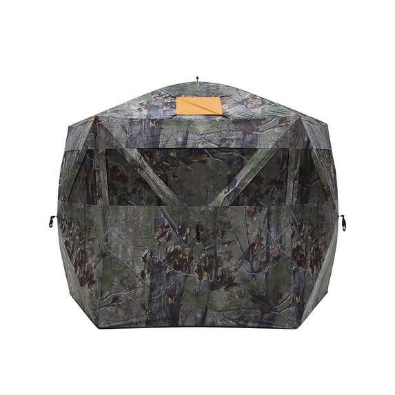 Barronett Blinds® Feather Five, Portable Hub Blind, 4-Person, Bloodtrail® Backwoods, FF500BW