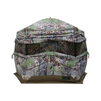 Barronett Blinds Ox 5 4 Person Pop-Up Hunting Blind, Backwoods Camo