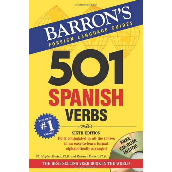 Pre-Owned Barron's 501 Spanish Verbs (Paperback) 0764179845 9780764179846