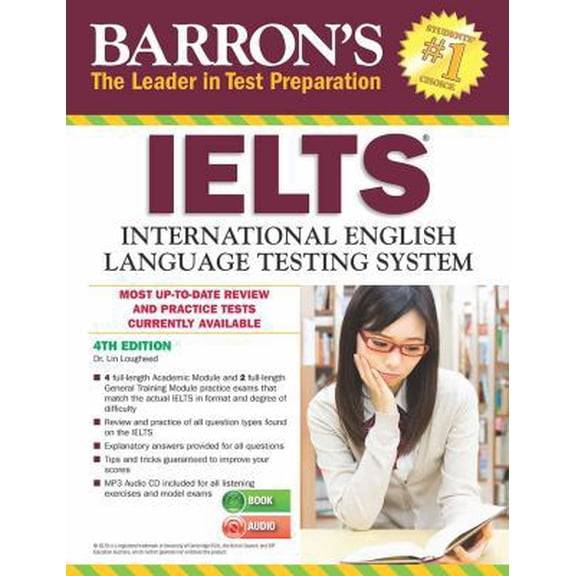 Pre-Owned Barron's Ielts with MP3 CD [With MP3 CD] (Paperback) 1438076126 9781438076126