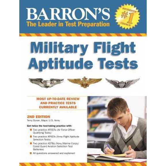 Pre-Owned Barron's Military Flight Aptitude Tests (Paperback) 1438005695 9781438005690