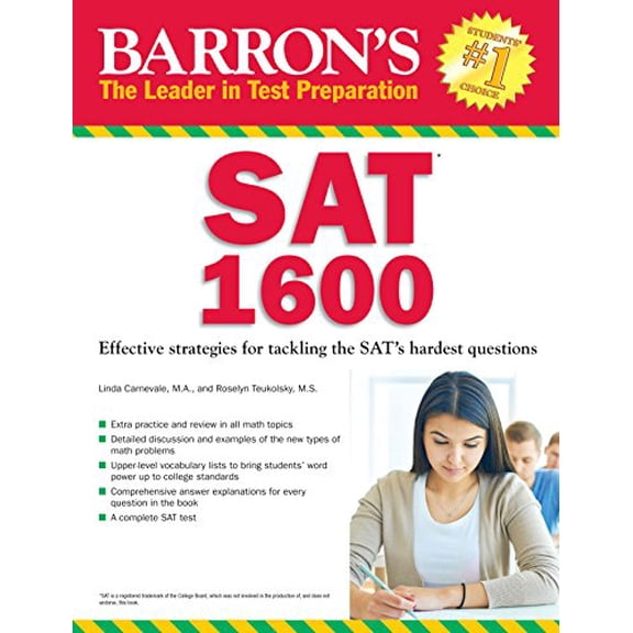 Pre-Owned Barron's SAT 1600: Revised for the NEW SAT (Paperback) 1438006195 9781438006192