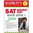 thumbnail image 1 of Pre-Owned Barron's SAT Subject Test Math Level 1 (Paperback) 1438000308 9781438000305, 1 of 1