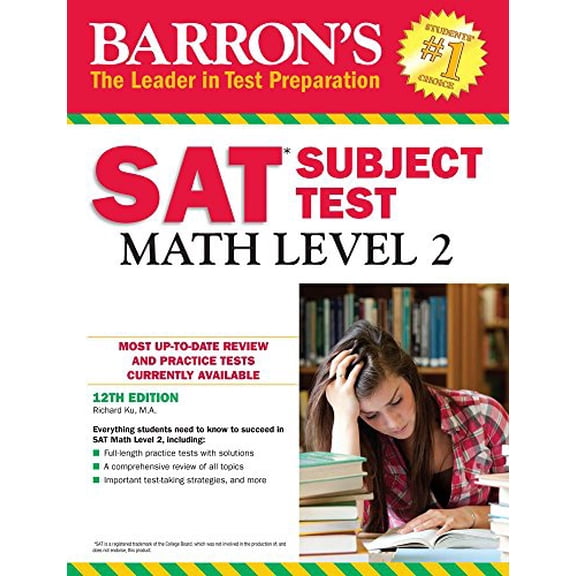 Pre-Owned Barron's SAT Subject Test: Math Level 2