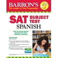 thumbnail image 1 of Pre-Owned Barron's SAT Subject Test Spanish: With MP3 CD [With MP3 CD] (Paperback) 1438075618 9781438075617, 1 of 1