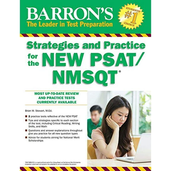 Pre-Owned Barron's Strategies and Practice for the NEW PSAT/NMSQT (Barron's Strategies and Practice for the PSAT/NMSQT) (Paperback) 143800768X 9781438007687