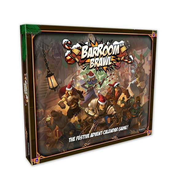 Barroom Brawl Miniatures Game for Ages 14+, from Asmodee