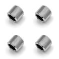 thumbnail image 1 of Barrow 12mm Hard Tubing Extender Fitting, Silver Shiny, 4-pack, 1 of 2