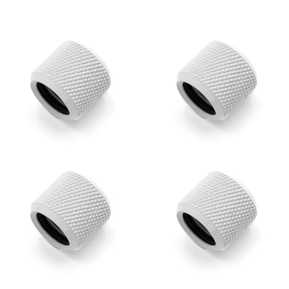 Barrow 12mm Hard Tubing Extender Fitting, White, 4-pack