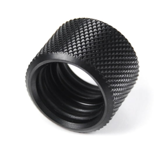 Barrow 16mm Hard Tubing Extender Fitting, Black