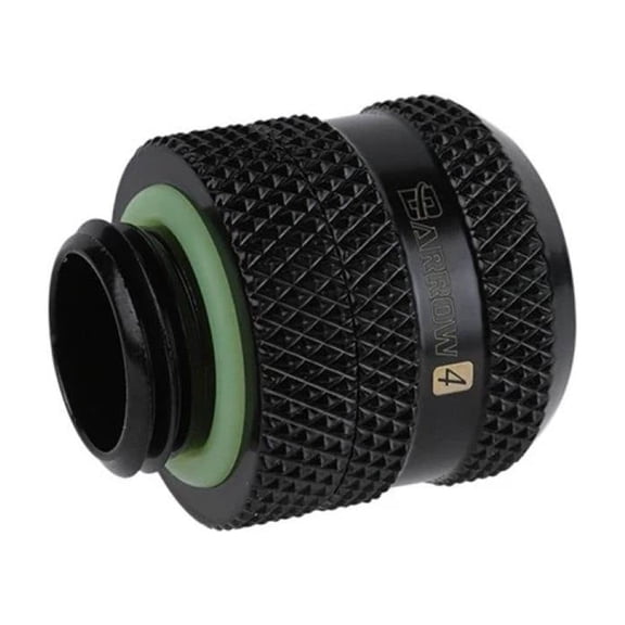 Barrow G1/4" to 12mm Hard Tubing Compression Fitting, Black