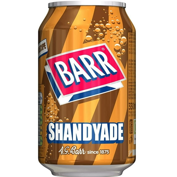 Barrs Shandyade Soft Drink Can 330ml (Pack of 12)