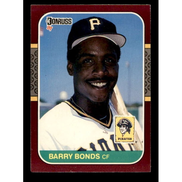 Barry Bonds Donruss Rookie Card