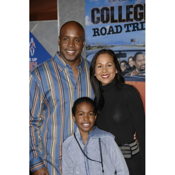 Barry Bonds, Family At Arrivals For College Road Trip Premiere, El Capitan Theatre, Los Angeles, Ca, March 03, 2008. Photo By Michael GermanaEverett Collection Celebrity (8 x 10)
