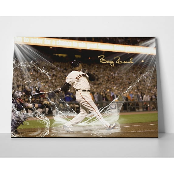 Barry Bonds Poster or Wrapped Canvas