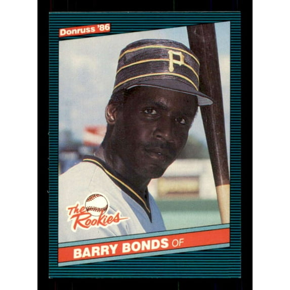 Barry Bonds Rookie Card 1986 Donruss Rookies #11