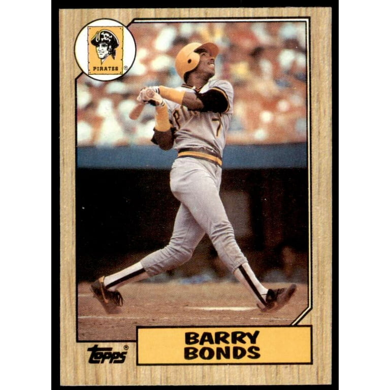 barry bonds limited edition card PSA GRADED 9 (Baseball Card) 1987 Topps Barry Bonds Rookie Card 1987