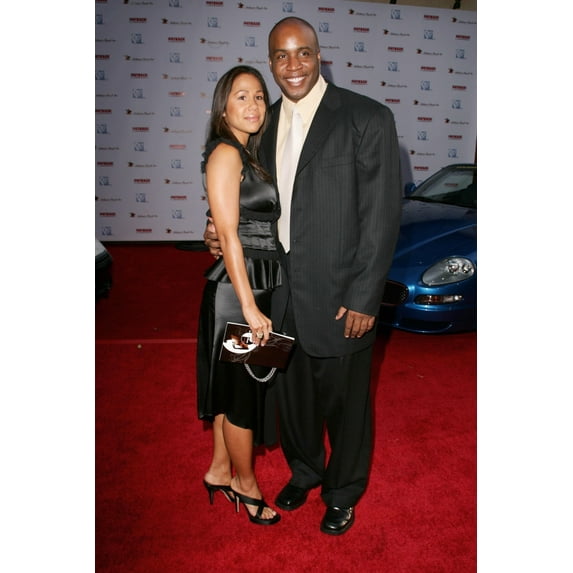 Barry Bonds, Wife Liz Watson At Arrivals For Hollyrod Designcure Benefit Fashion Show & Silent Auction, Home Of Sugar