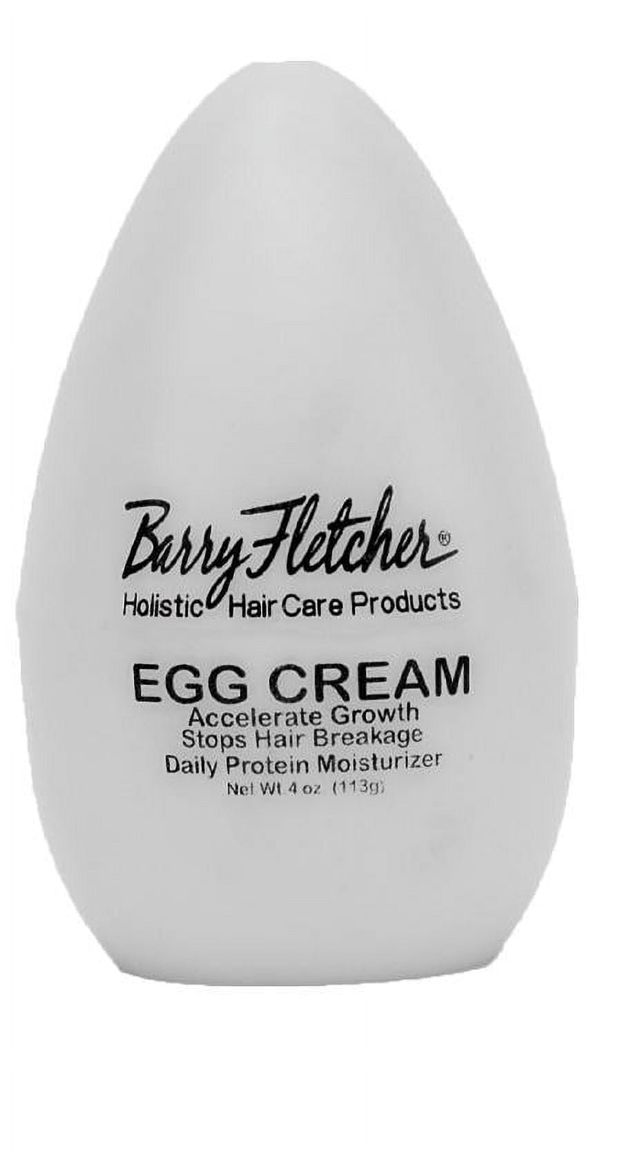 Barry Fletcher Holistic Hair Egg Creme 4oz Natural Protein Conditioner for Growth and Repair