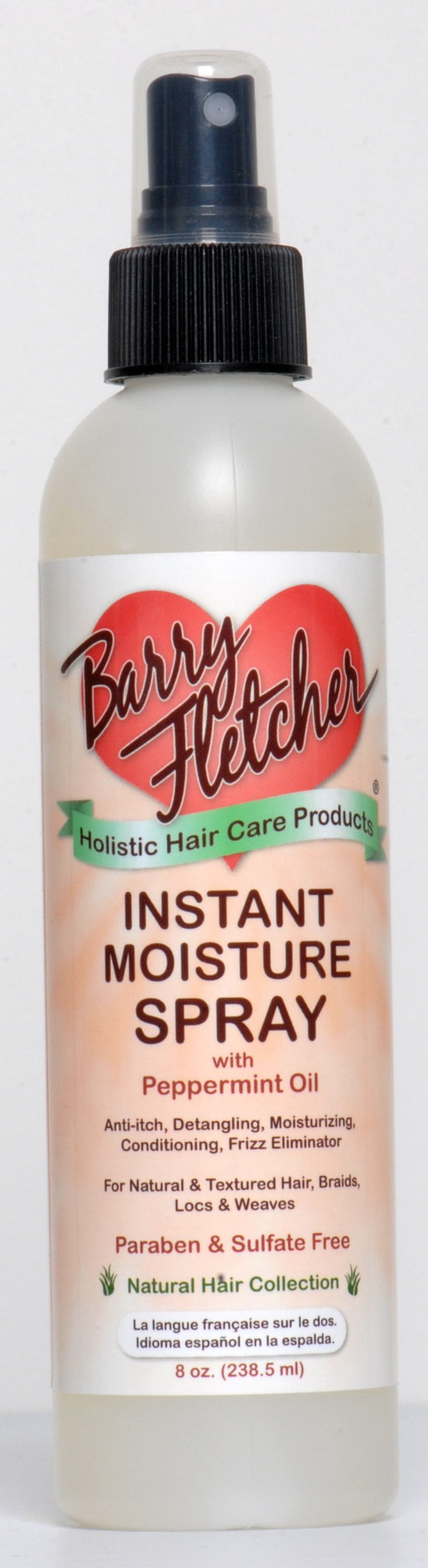 Barry Fletcher Peppermint Moisturizing Spray Conditioner for Hair Locs 8oz