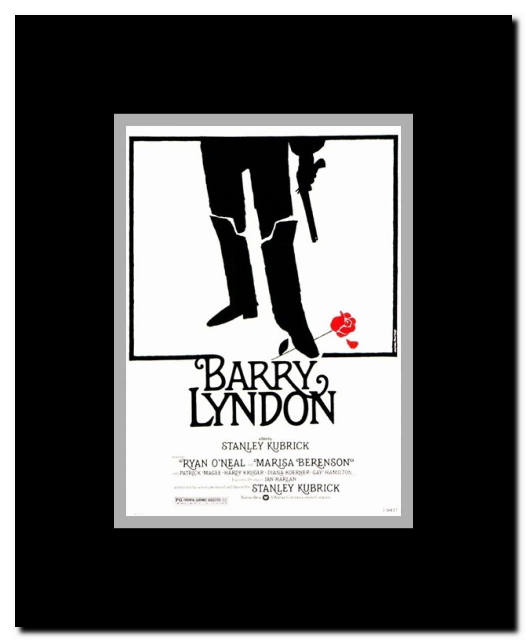 Barry Lyndon Framed Movie Poster