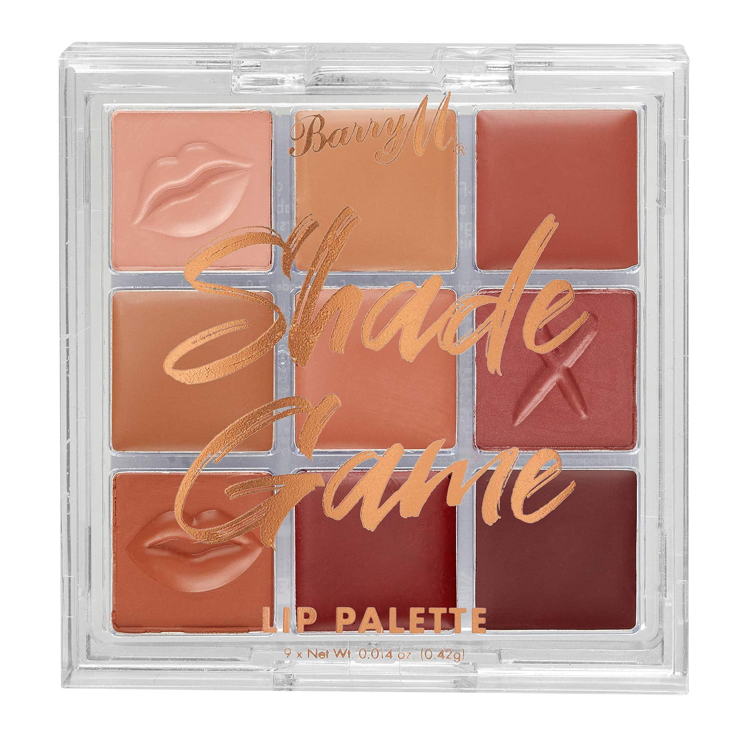 Barry M Cosmetics Shade Game Lip Palette Multi C9