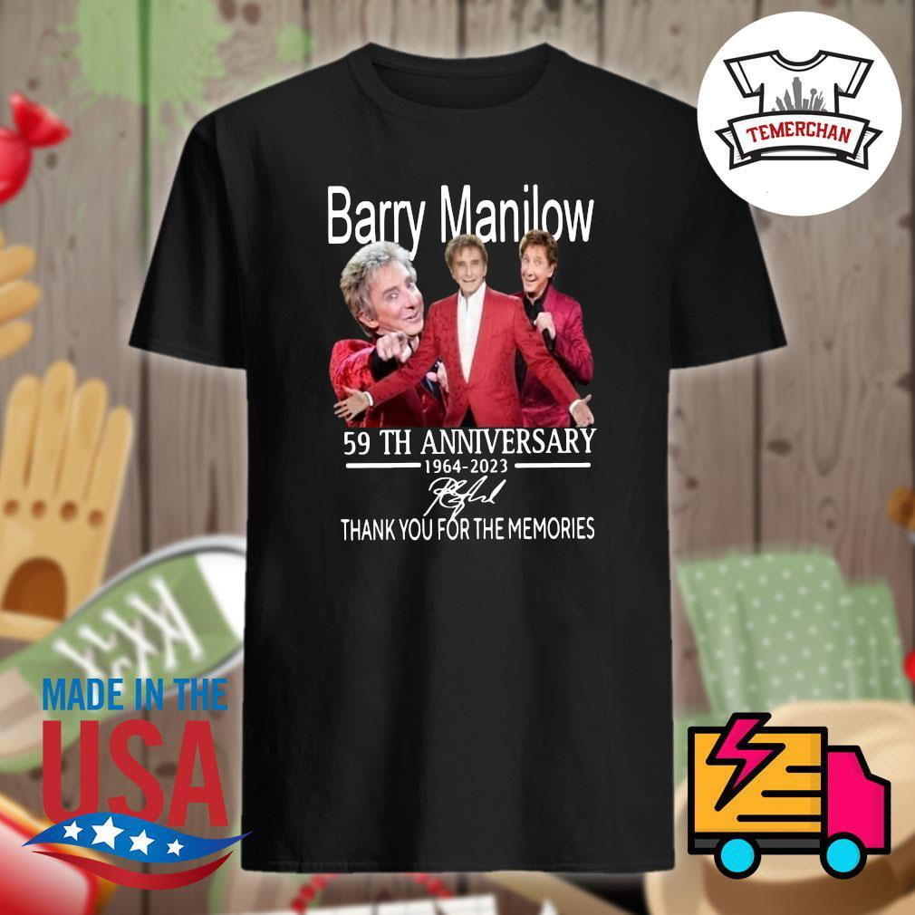 Barry Manilow 59th Anniversary 1964 2023 Thank You For The Memories ...