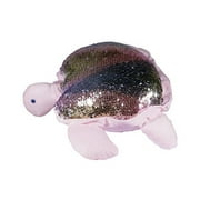 Barry Owen Co. 16 inch Color Changing Sequin Turtle Plush Pillow Pink, Rainbow, Size: 16