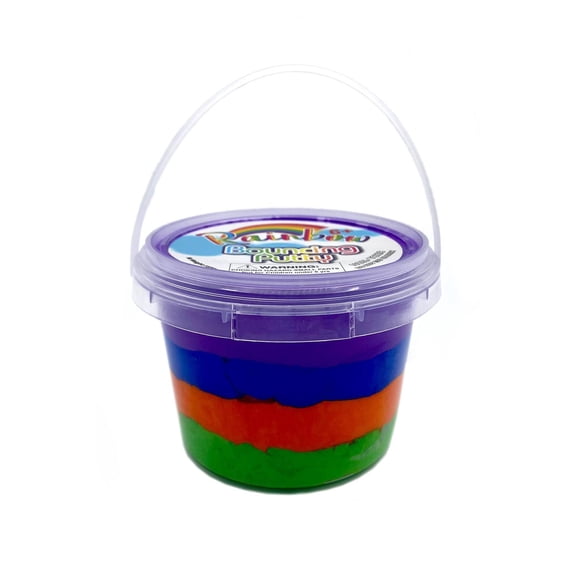 Barry-Owen Fluffy Slime Rainbow Stress Relief Slime Multi-Pack, Purple Multi-Color, Size: One Size