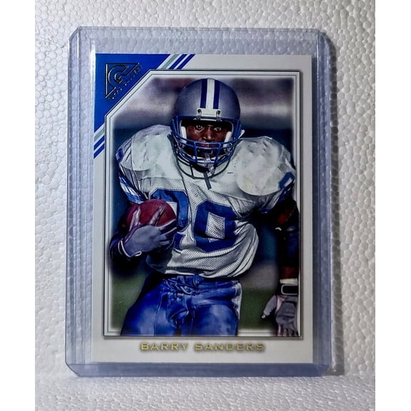 Barry Sanders 2023 Topps Gallery NFL #393 Composite Football Card Detroit Lions