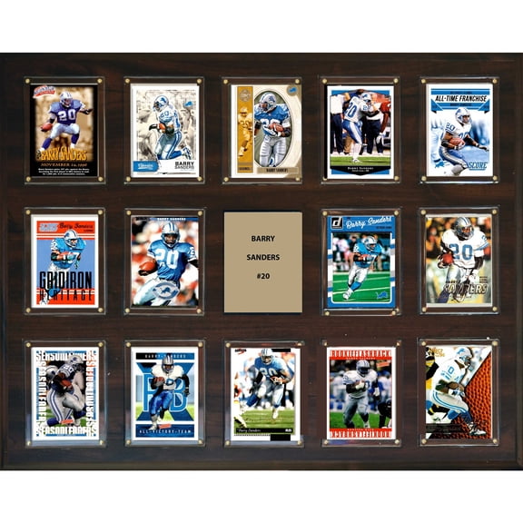 Barry Sanders Detroit Lions 16'' x 20'' Plaque