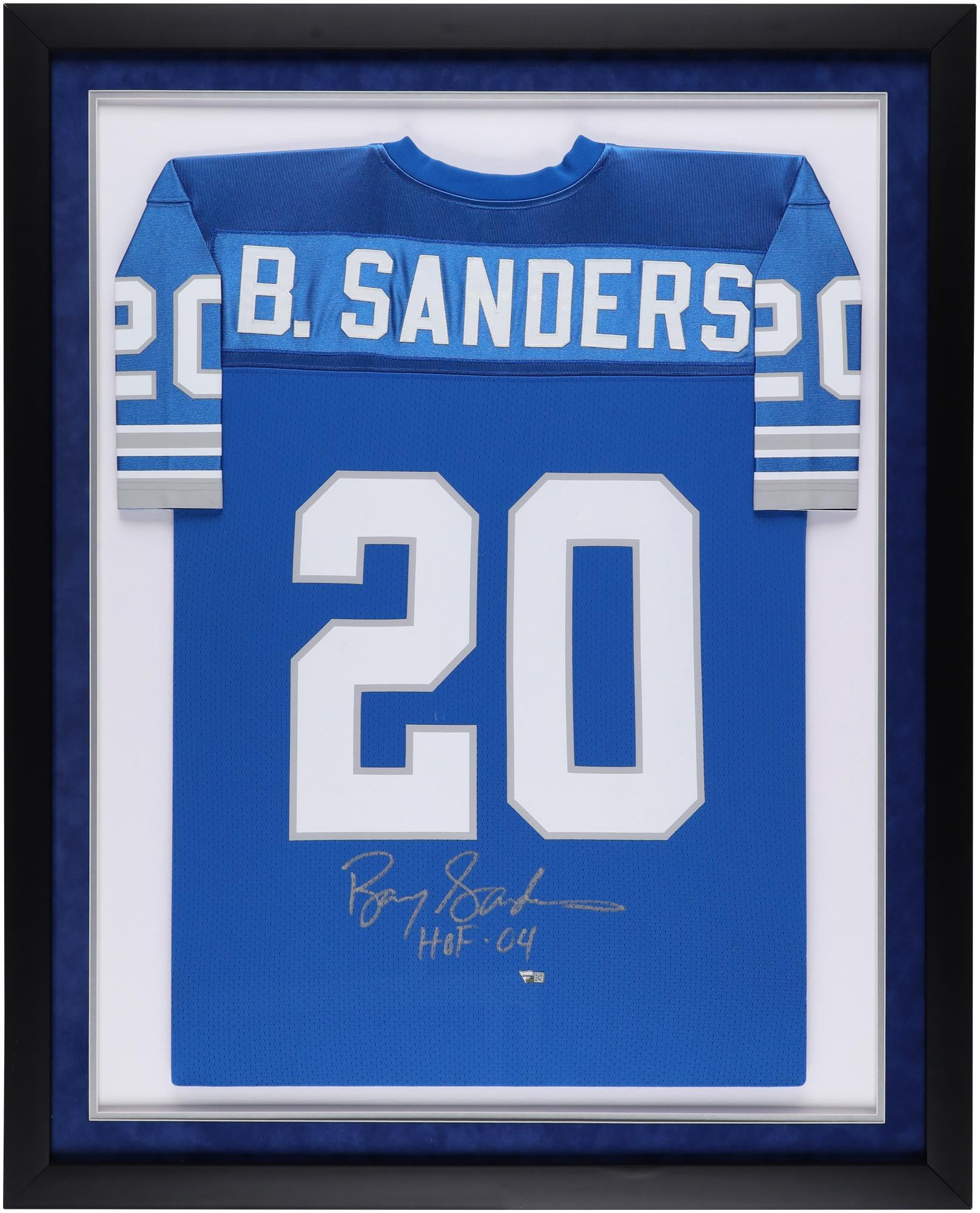 Barry sanders authentic jersey sales