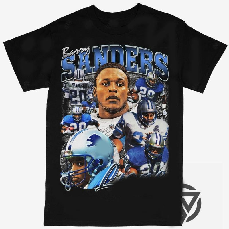Barry Sanders . Sport Unisex Comfort Tee T Shirt, Color Sand, Size