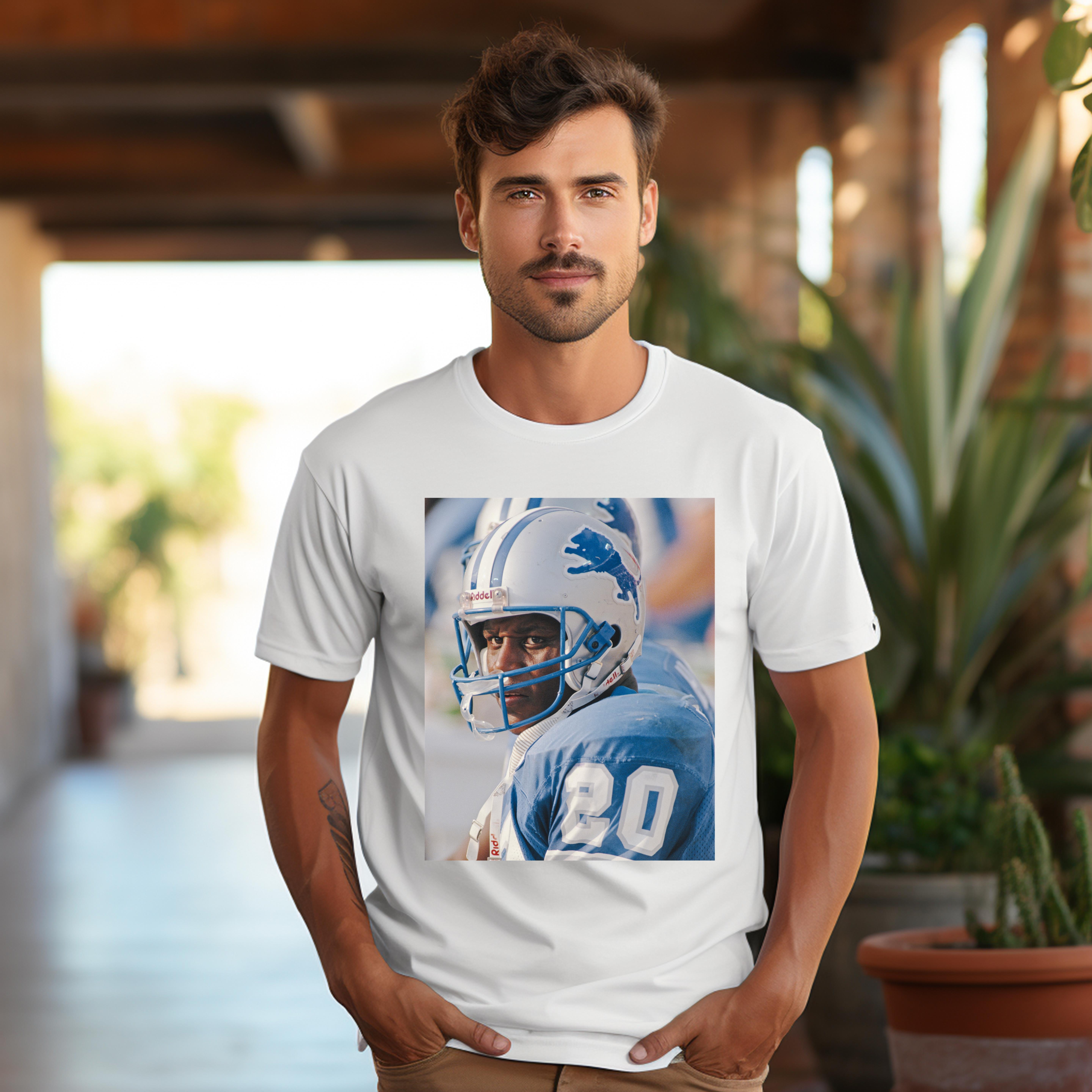 Barry Sanders UNISEX TShirt Up To 4XL