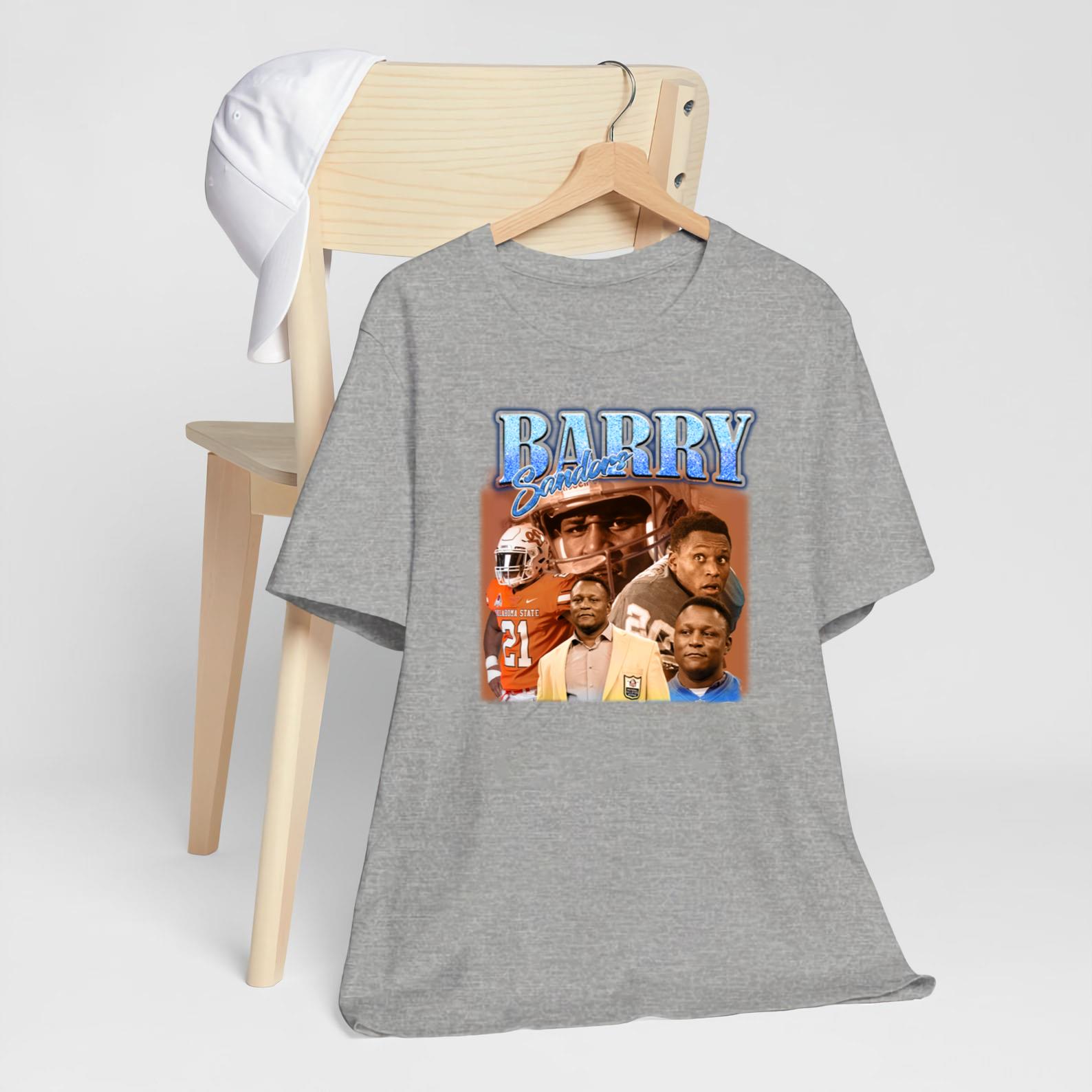 Barry Sanders Unisex Shirt, Barry Sanders TShirt For Him and Her, Barry