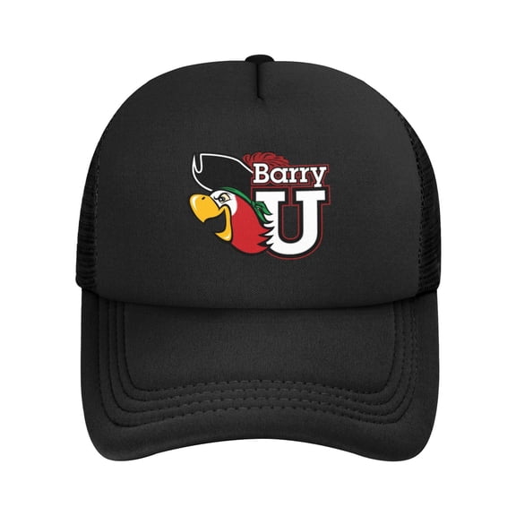 Barry University-Logo Solid Color Lightweight Adult Mesh Baseball Cap