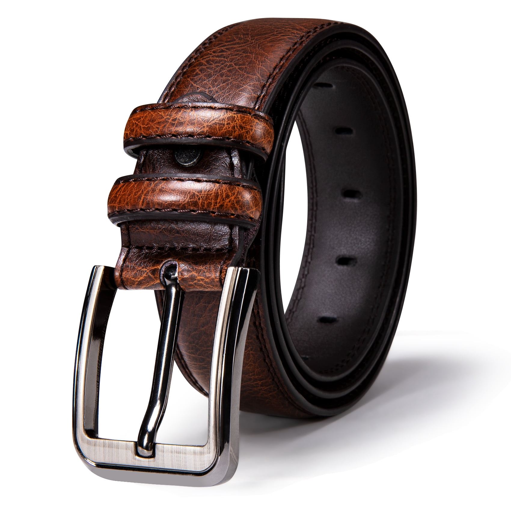 Barry.Wang Men's Ratchet Belt Buckle - Gold Classic Style Automatic Buckle