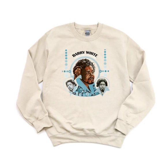 Barry White Can't Get Enough Soul R&B Love Unlimited Orchestra Music Fan SweatShirt Unisex, up to 5XL
