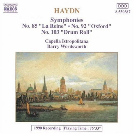 Barry Wordsworth - Symphonies 85, 92 & 103 - Music & Performance - CD