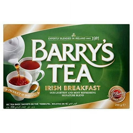 Barry's IRISH BREAKFAST Blend Tea- 80 BAGS-DEL