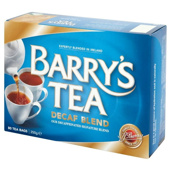 Barry's Tea Decaf Tea 80 Biodegradable Tea Bags
