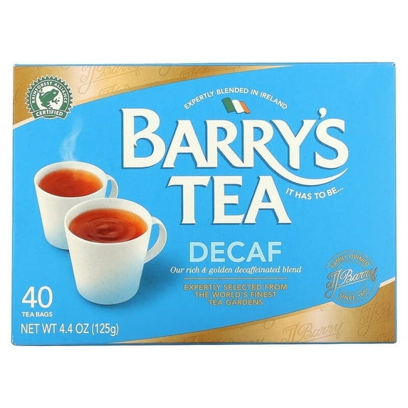 Barry's Tea Decaffeinated Roast -- 40 Tea Bags