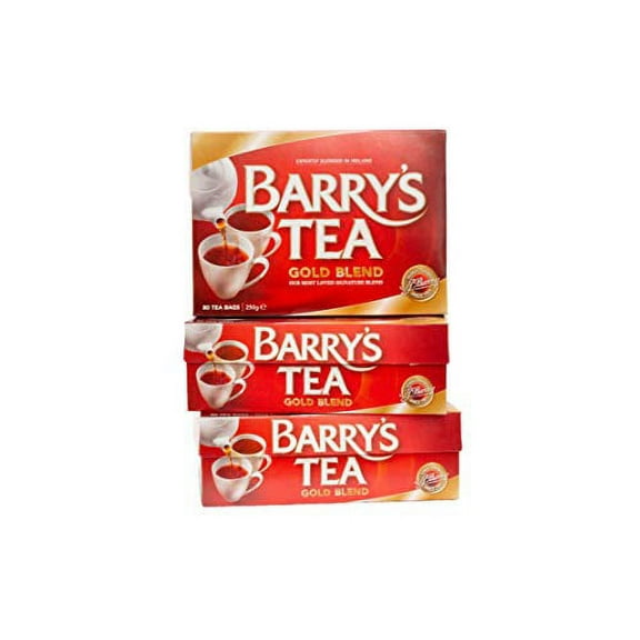 Barry's Tea Gold Blend 80ct 3-Pack (240 Teabags), Direct from Barry's Tea in Ireland