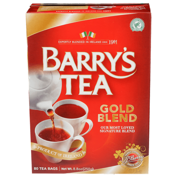 Barry's Tea Gold Blend Tea 80 bag, 8.8 oz