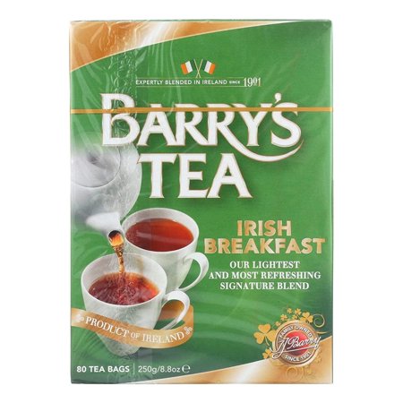 Barry's Tea Irish Breakfast Blend - 80 Tea Bags Pack of 2
